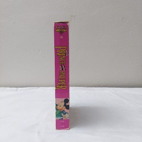 Walt Disney Mini Classics VHS Video Tape The Prince and the Pauper Mickey Mouse - Picture 2 of 6